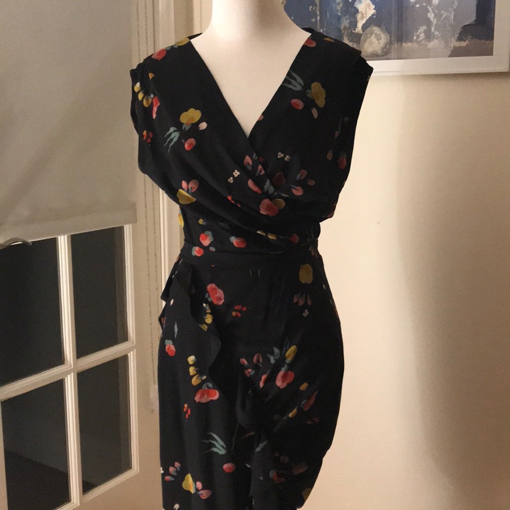 Phillip Lim size 0 drape dress with tie